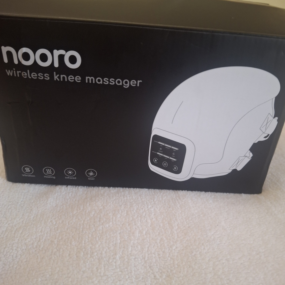 Wireless Knee Massager - Black